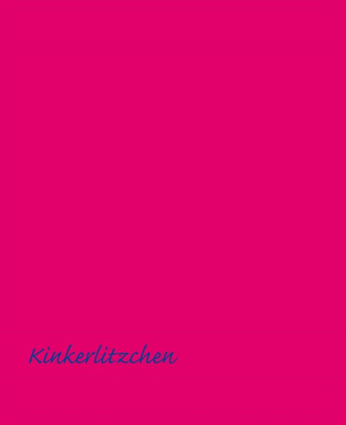 Wechselklappe für Kuriertasche - Kinkerlitzchen - pink/blau - Größe L