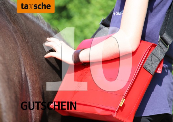 10 € tausche bags voucher for the entire product range