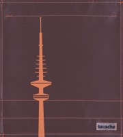 Deckel M - Hamburg Fernsehturm braun/orange