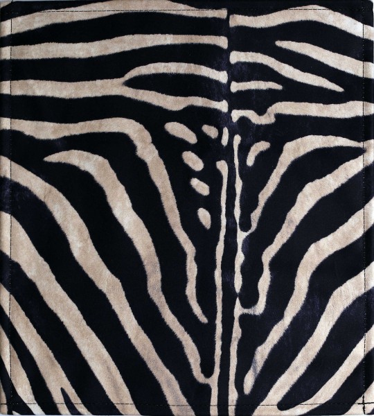 Exchangeable lid for bag/rucksack - Noble zebra - ivory/black - size M
