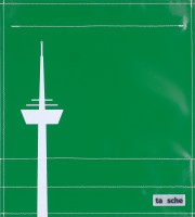 Deckel M - Köln Turm grün/weiß