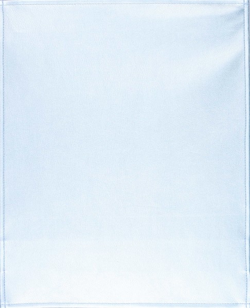 Change cover for bag/backpack - imitation leather - sky blue metallic - size L