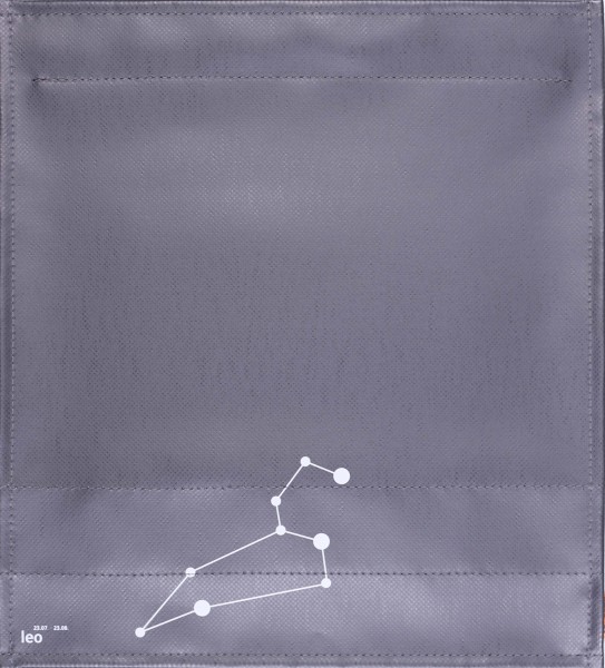 Exchangeable cover - zodiac sign Leo - anthracite / afterglow color - size M