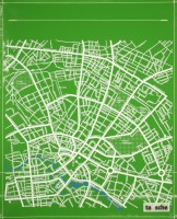 Deckel L - Stadtplan grün