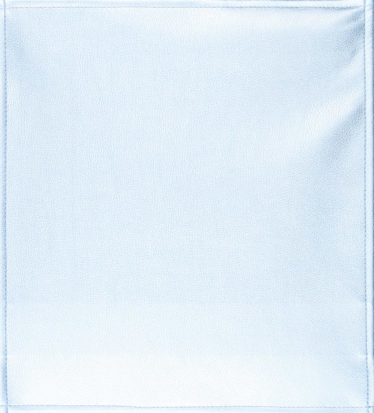 Wechseldeckel für Tasche/Rucksack - Kunstleder - himmelblau metallic - Größe M