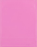 Deckel S - Leder rosa