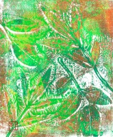 Deckel L – Blätter grün ShoGen