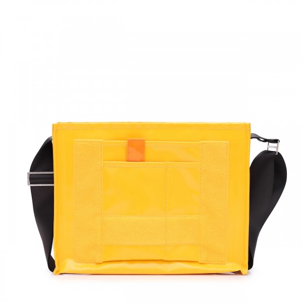 Shoulder bag - to assemble yourself - day thief - yellow - 1